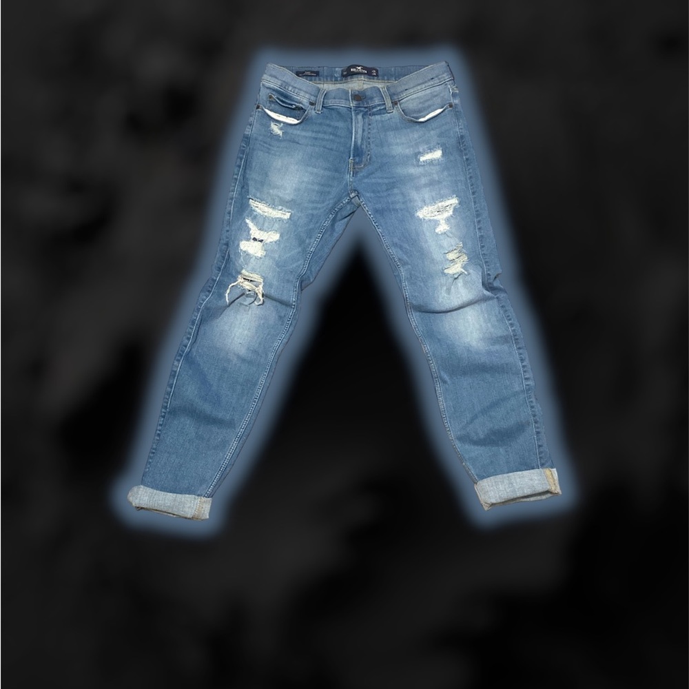 Blue Denim Skinny Jeans